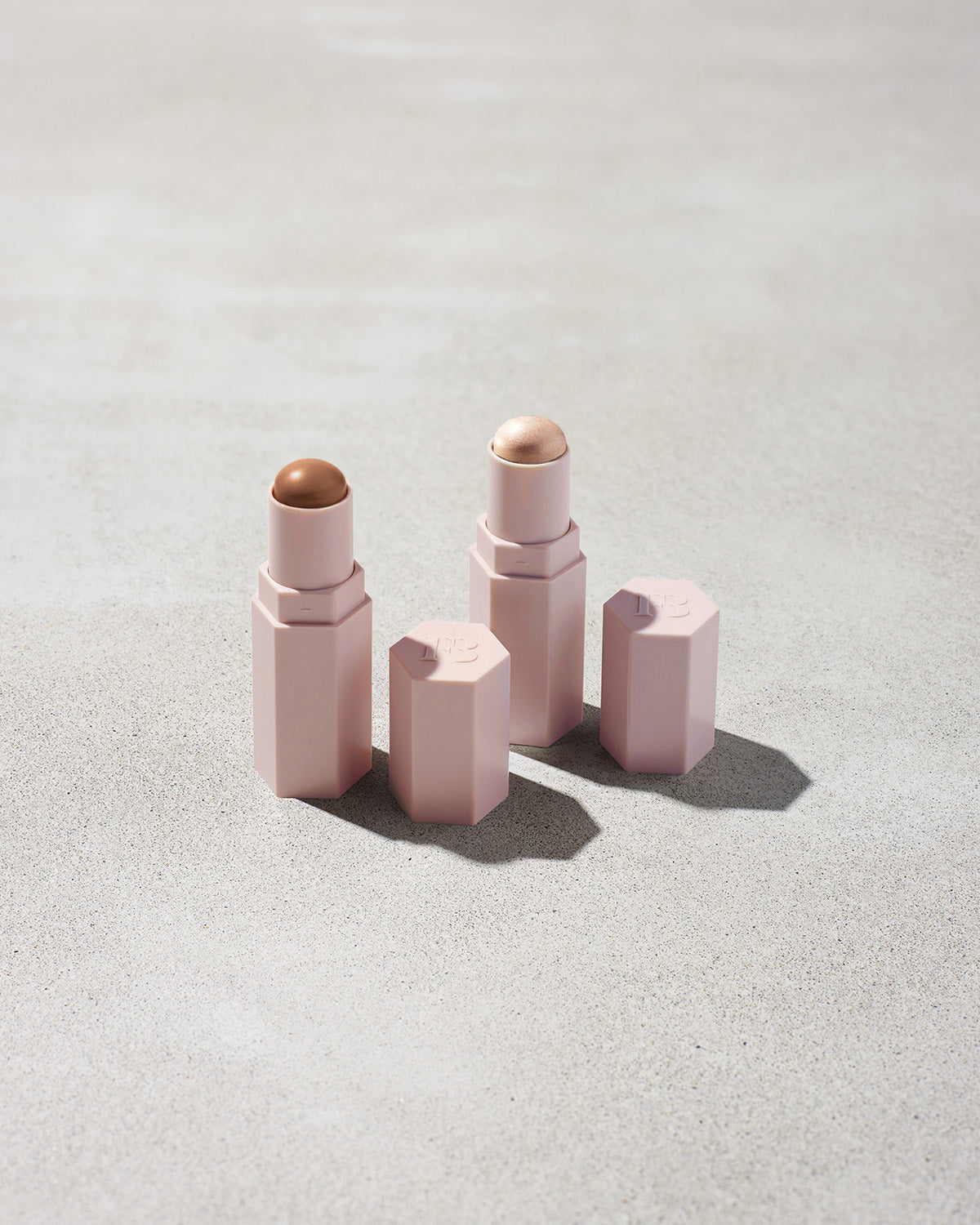 Mini Match Stix Duo Contour + Highlighter Set  - Light Medium - Image 1