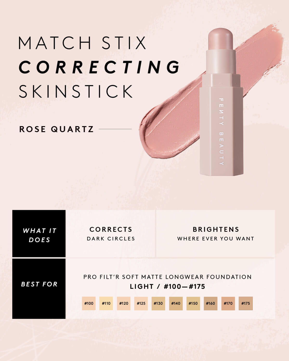 Match Stix Correcting Skinstick - Rose Quartz - Image 3