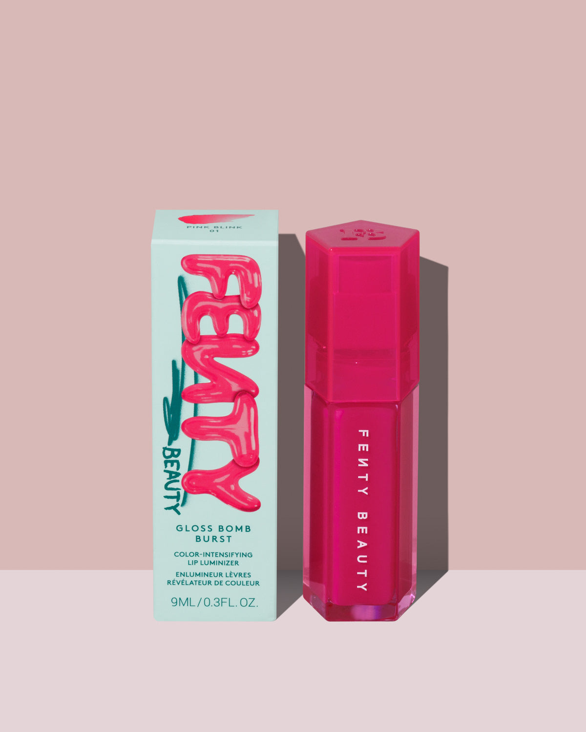 Gloss Bomb Burst Color-Intensifying Lip Luminizer - Pink Blink - Image 1