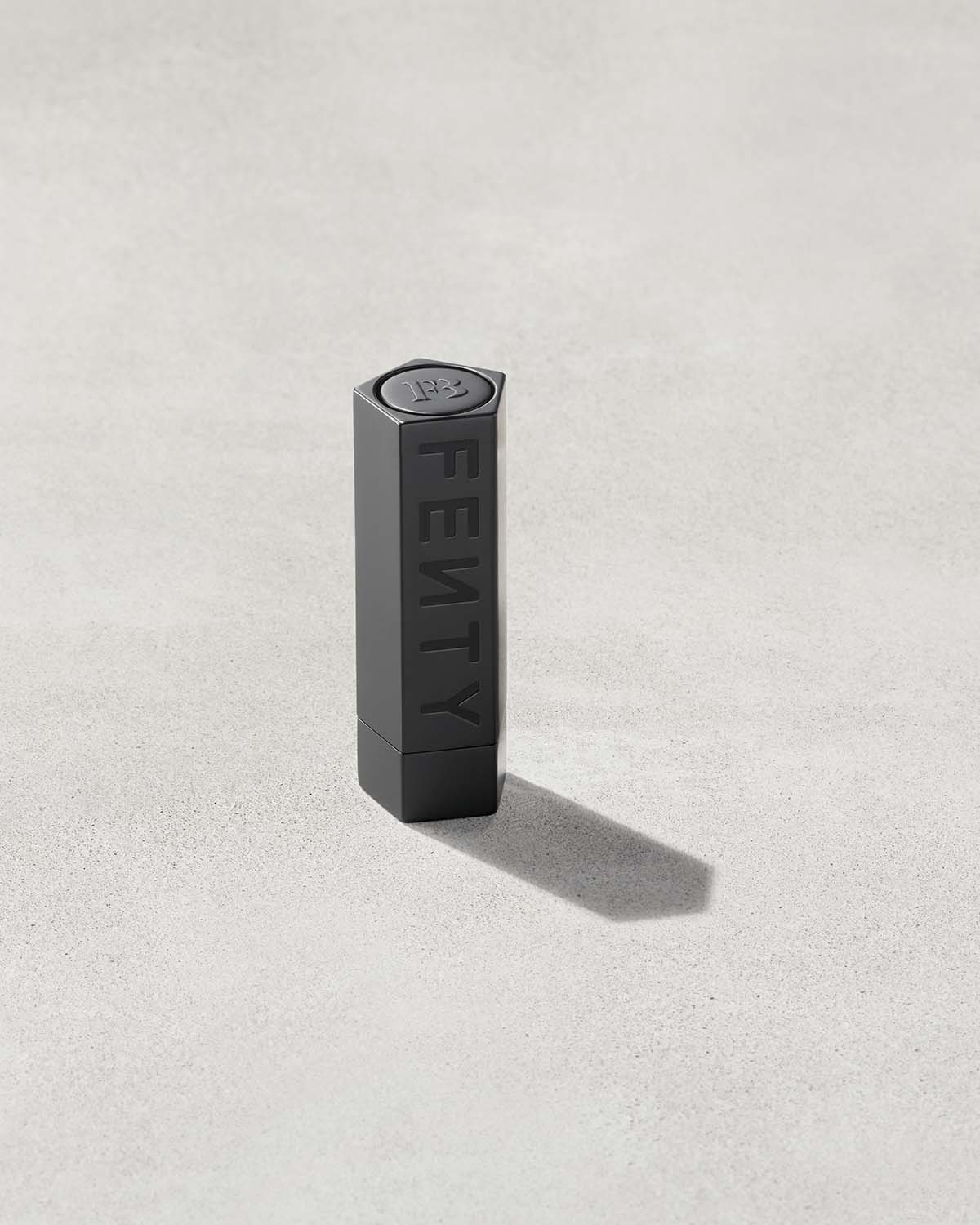 Fenty Icon The Case Semi-Matte Refillable Lipstick - Matte Black - Image 1