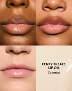 Fenty Treatz Hydrating + Strengthening Lip Oil - Coconut - Image 2