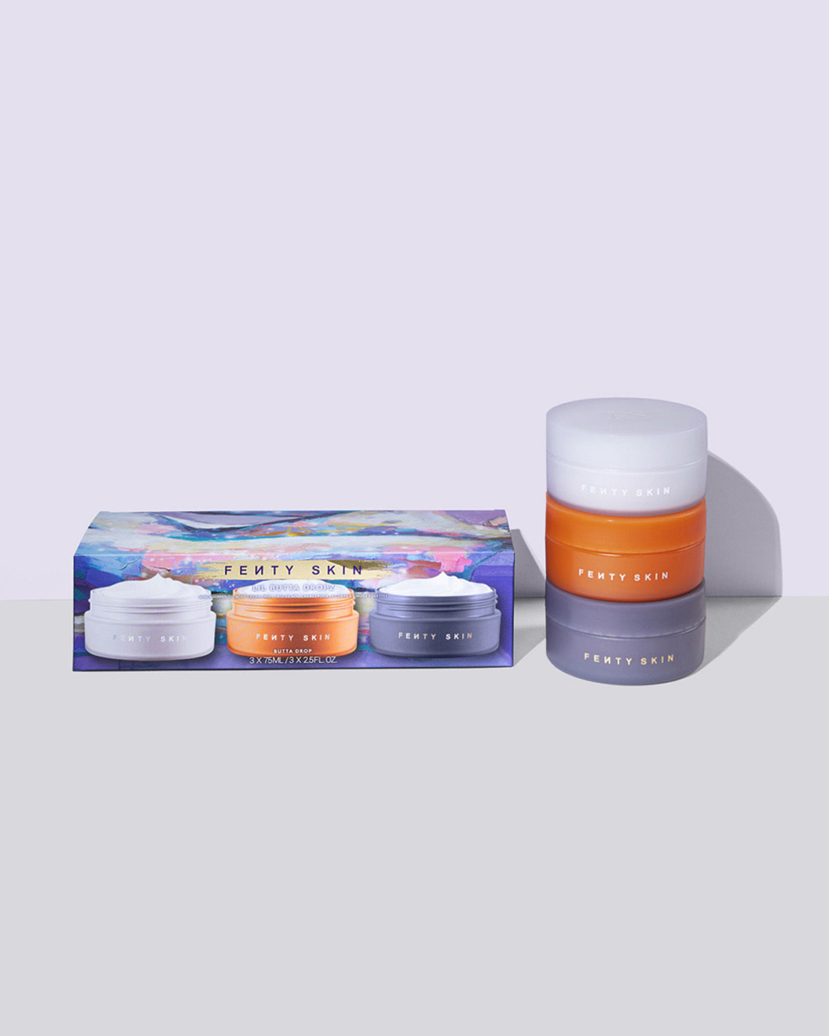 Lil Butta Dropz Mini Shimmering Whipped Oil Body Cream Trio - Image 1